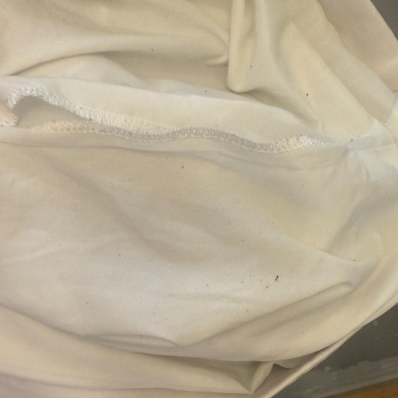 White House Black Market 0 White and Gold Geometric Pencil Skirt - Picture 11 of 11